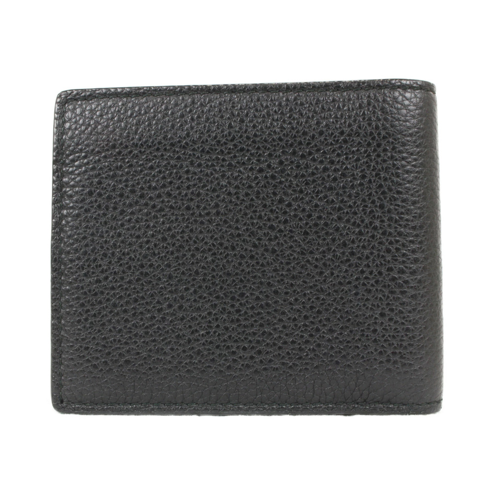 GUCCI Leather Wallet Bi fold Sherry Black - Picture 2 of 10